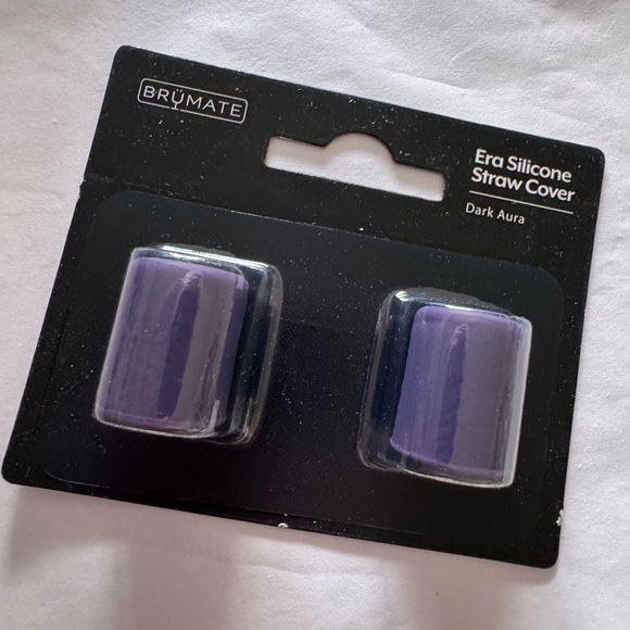 NEW! BRUMATE Dark Aura Purple Magnetic Era Straw Covers Set of 2 New in Package! - Picture 11 of 12